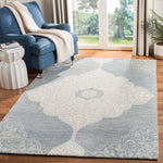 Safavieh Micro-Loop 620 Rug, MLP620 - Blue / Ivory