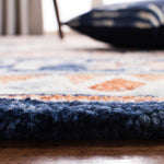 Safavieh Micro-Loop 635 Rug, MLP635 - Brown / Blue