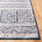 Safavieh Micro-Loop 637 Rug, MLP637 - Pink / Blue