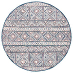 Safavieh Micro-Loop 637 Rug, MLP637 - Pink / Blue