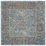 Safavieh Micro-Loop 638 Rug, MLP638 - Green / Blue