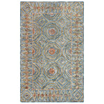 Safavieh Micro-Loop 638 Rug, MLP638 - Green / Blue