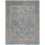 Safavieh Micro-Loop 638 Rug, MLP638 - Green / Blue