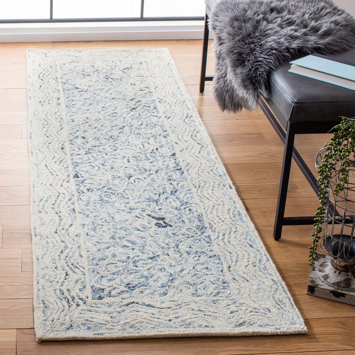 Safavieh Micro-Loop 755 Rug, MLP755 - Charcoal