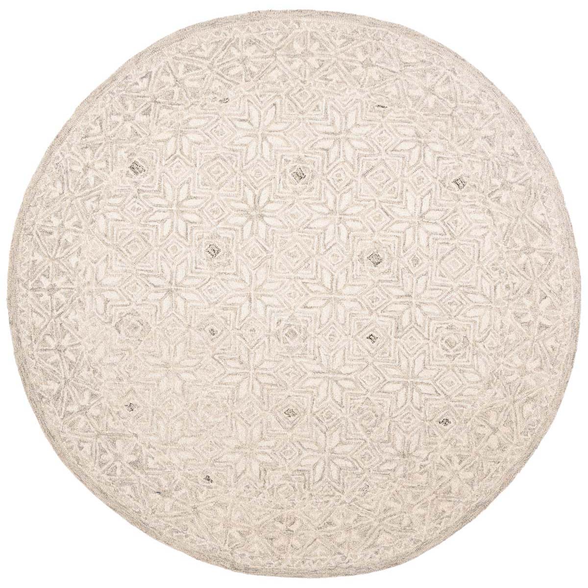 Safavieh Micro-Loop 802 Rug, MLP802 - Silver / Ivory