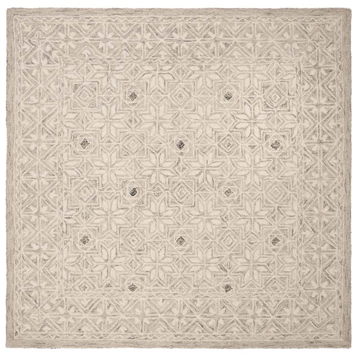 Safavieh Micro-Loop 802 Rug, MLP802 - Silver / Ivory