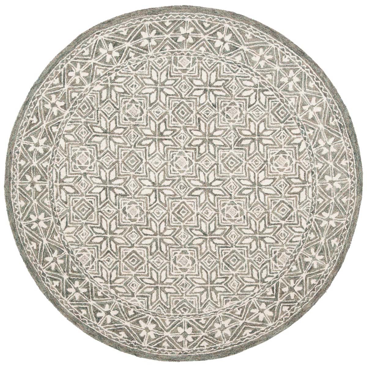 Safavieh Micro-Loop 802 Rug, MLP802 - Blue / Ivory