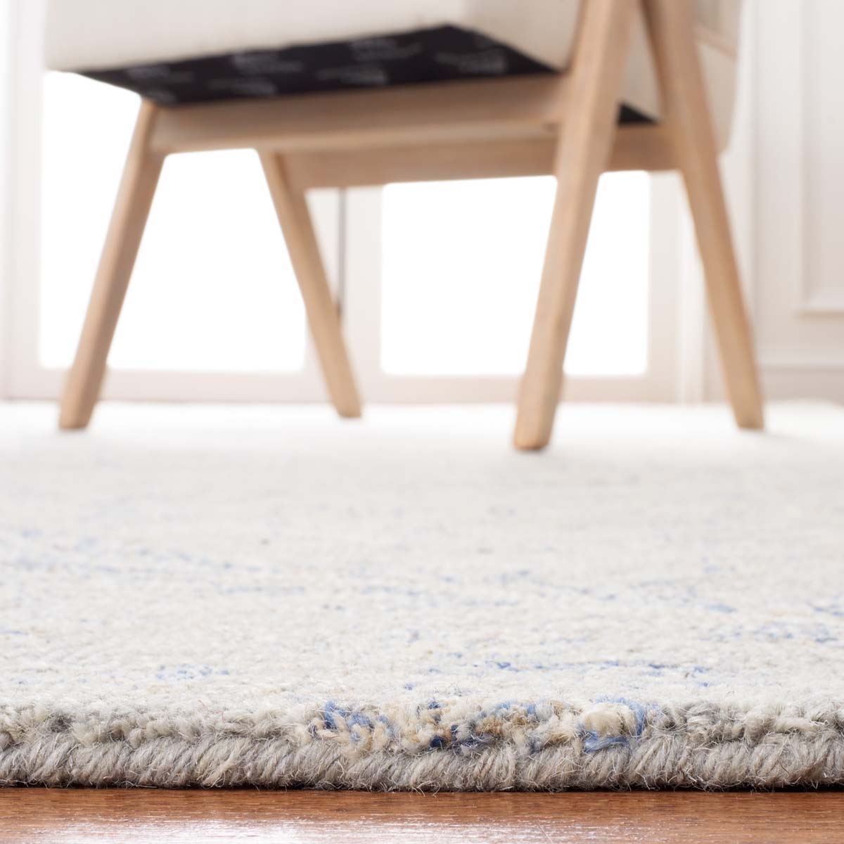Safavieh Micro-Loop 875 Rug, MLP875 - Grey / Blue