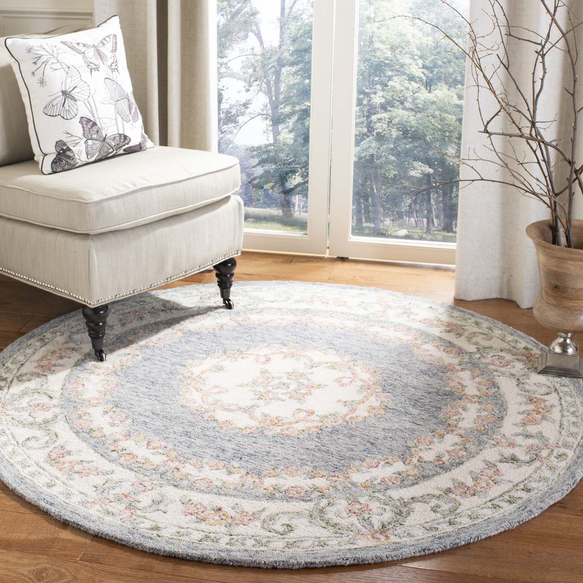 Safavieh Micro-Loop 903 Rug, MLP903 - Grey / Ivory