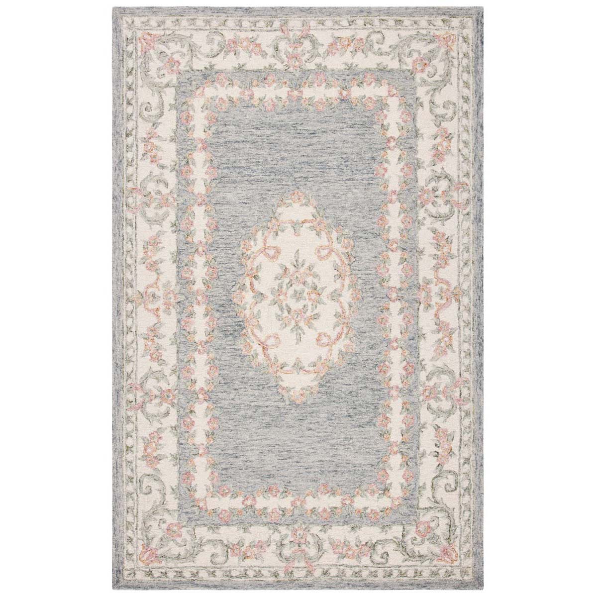 Safavieh Micro-Loop 903 Rug, MLP903 - Grey / Ivory