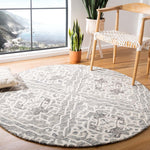 Safavieh Micro-Loop 905 Rug, MLP905 - Grey / Ivory