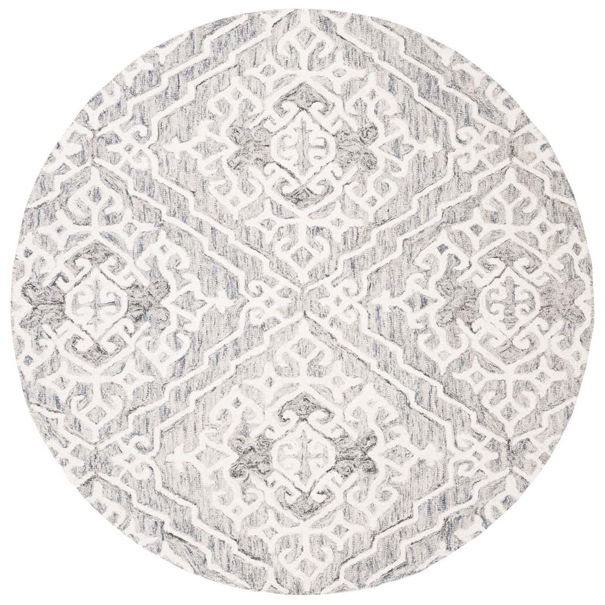 Safavieh Micro-Loop 905 Rug, MLP905 - Grey / Ivory