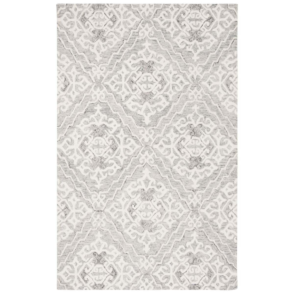 Safavieh Micro-Loop 905 Rug, MLP905 - Grey / Ivory