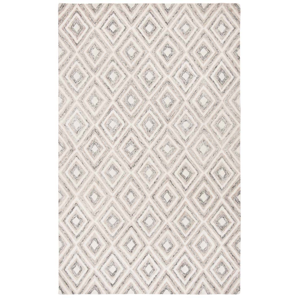 Safavieh Micro-Loop 906 Rug, MLP906 - Grey / Ivory