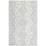 Safavieh Micro-Loop 951 Rug, MLP951 - Ivory / Blue