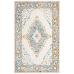 Safavieh Micro-Loop 953 Rug, MLP953 - Ivory / Blue