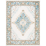 Safavieh Micro-Loop 953 Rug, MLP953 - Ivory / Blue