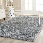 Safavieh Malibu Shag 431 Rug, MLS431 - Silver