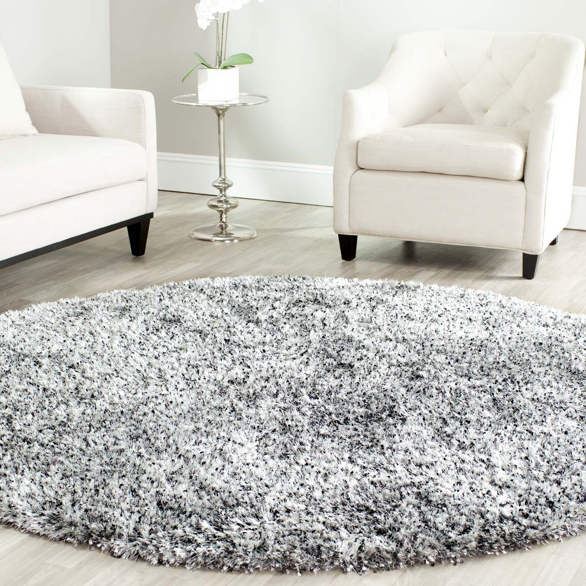 Safavieh Malibu Shag 431 Rug, MLS431 - Silver