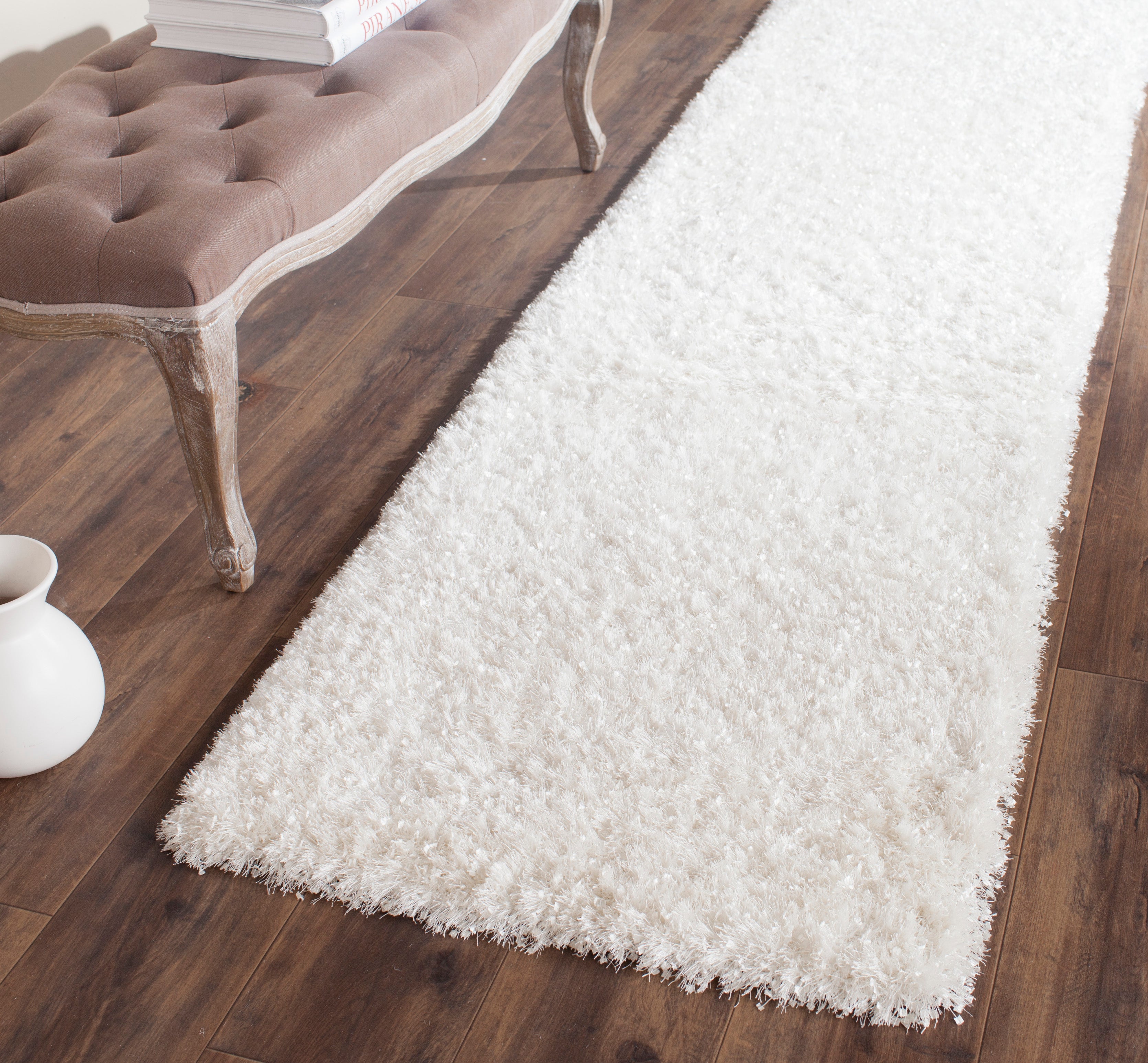 Safavieh Malibu Shag 431 Rug, MLS431 - White