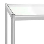 Safavieh Zola Glass Coffee Table , MMT6000 - Chrome