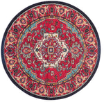 Safavieh Monaco 207 Rug, MNC207 - RED / TURQUOISE
