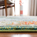 Safavieh Monaco 207 Rug, MNC207 - GREEN / TURQUOISE