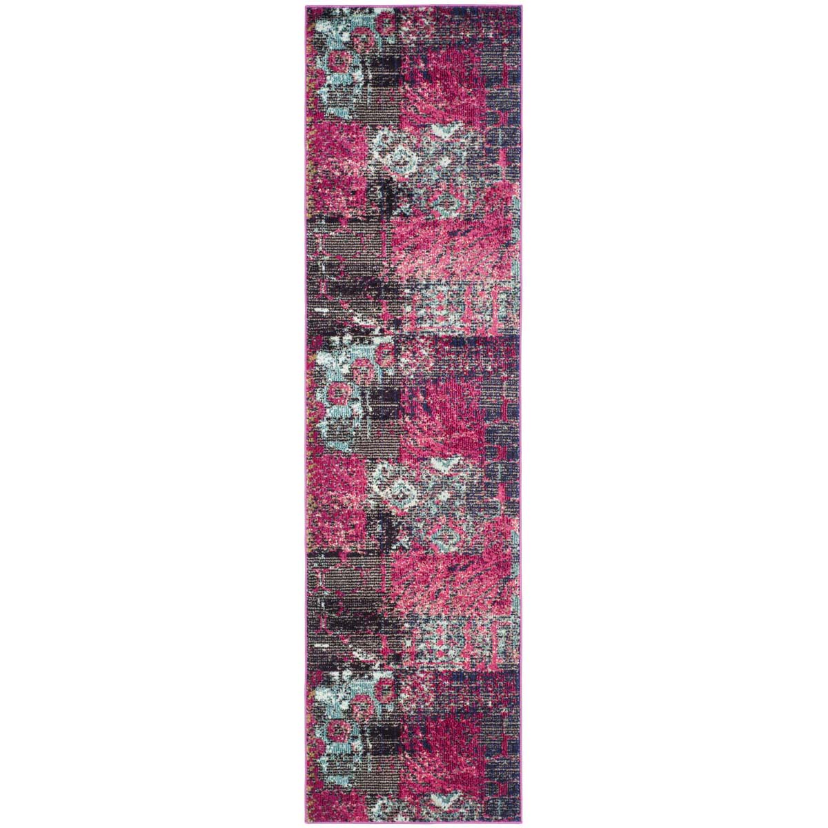 Safavieh Monaco 210 Rug, MNC210 - PINK / MULTI