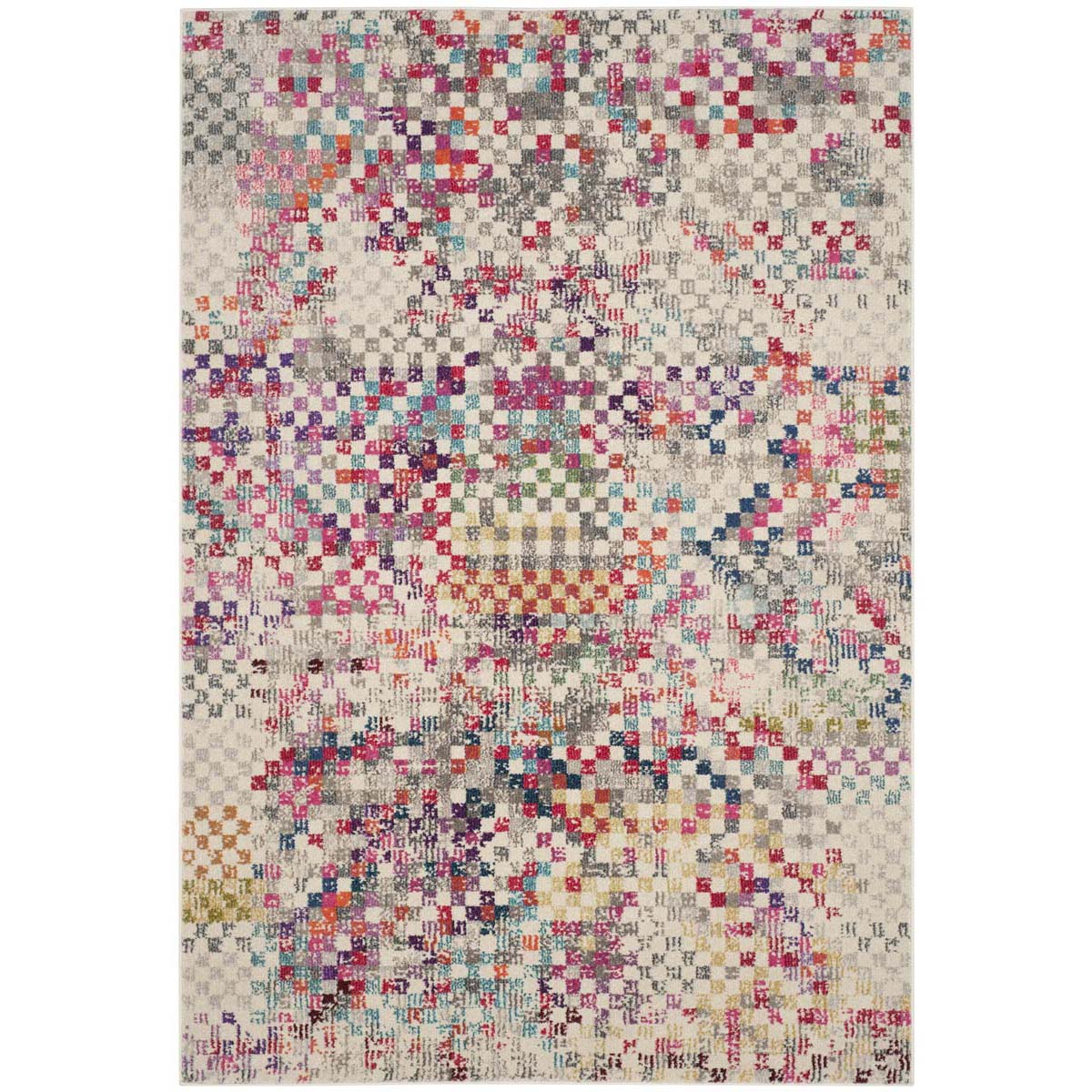 Safavieh Monaco 241 Rug, MNC241 - GREY / MULTI