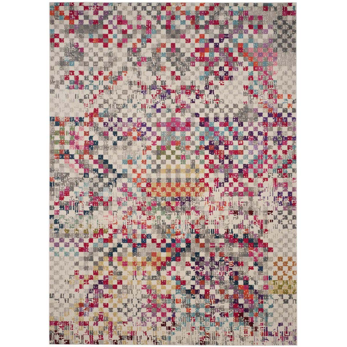 Safavieh Monaco 241 Rug, MNC241 - GREY / MULTI
