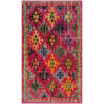 Safavieh Monaco 244 Rug, MNC244 - FUCHSIA / MULTI