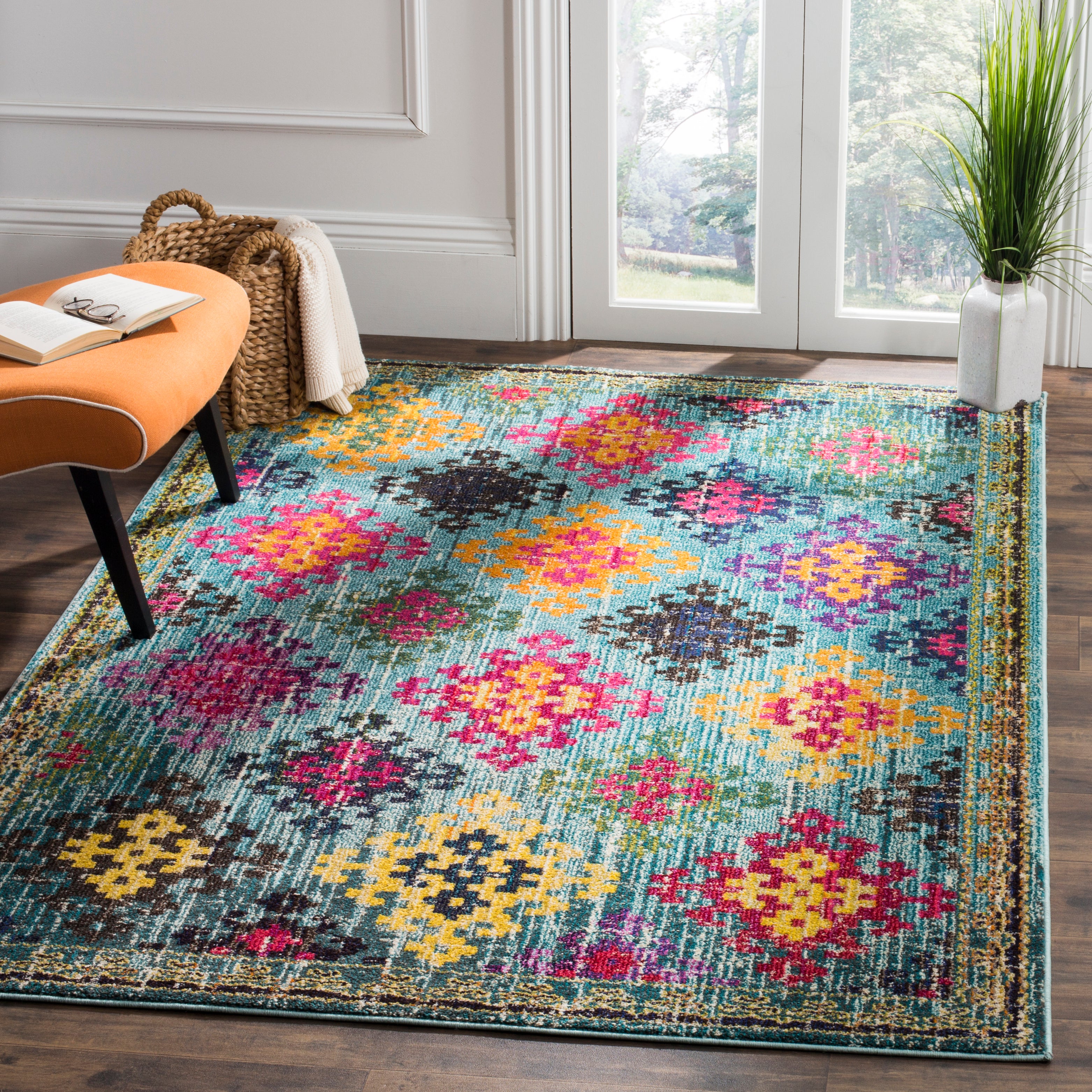 Safavieh Monaco 244 Rug, MNC244 - BLUE / MULTI