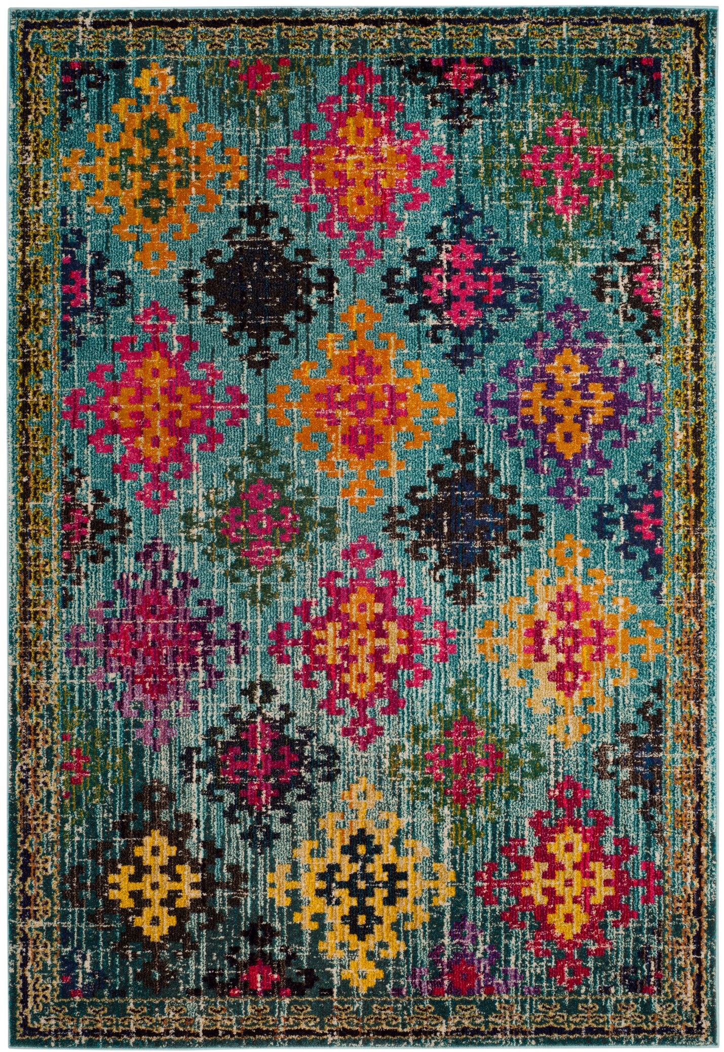 Safavieh Monaco 244 Rug, MNC244 - BLUE / MULTI
