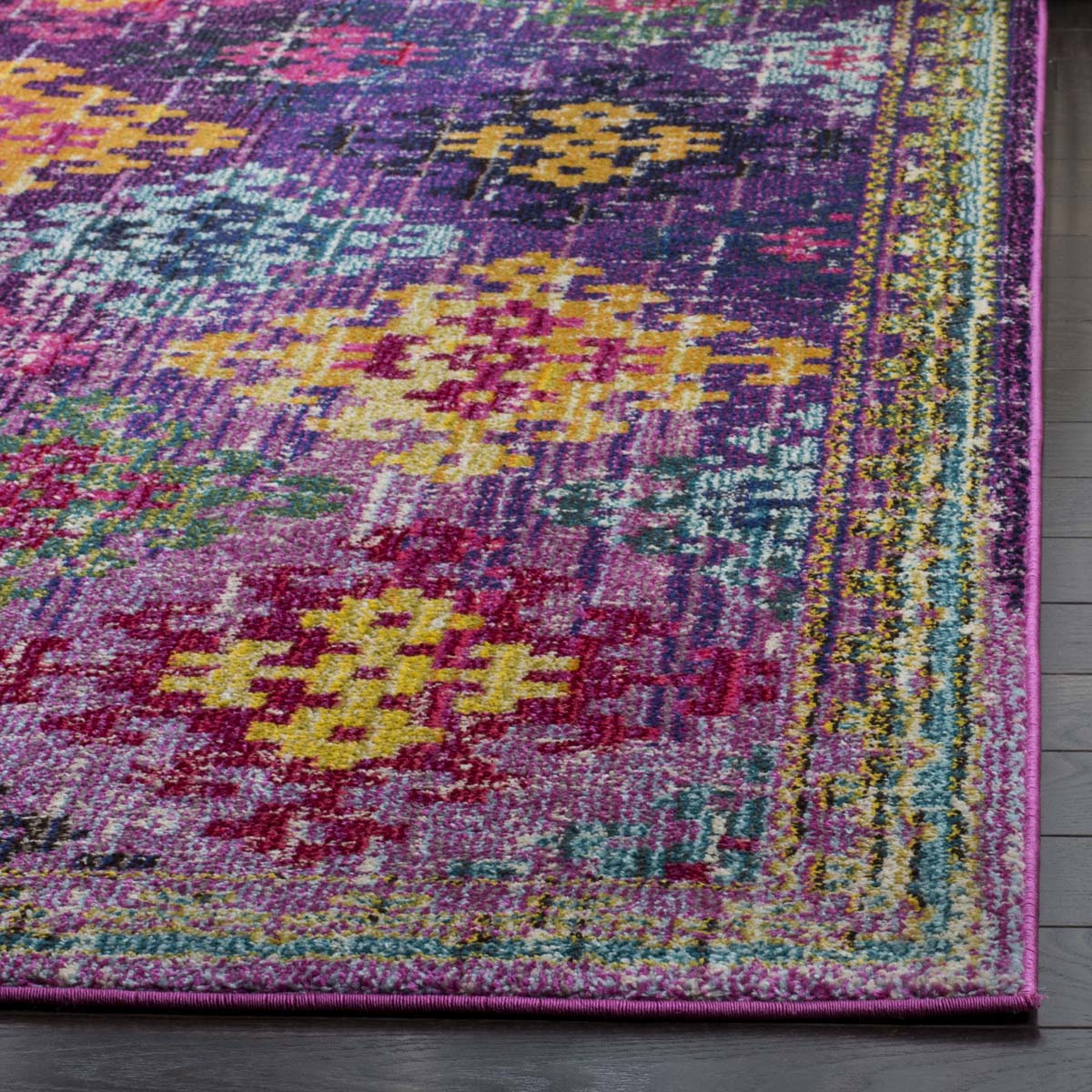 Safavieh Monaco 244 Rug, MNC244 - PURPLE / MULTI