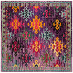 Safavieh Monaco 244 Rug, MNC244 - PURPLE / MULTI