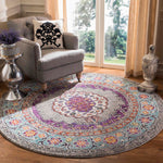 Safavieh Monaco 246 Rug, MNC246 - VIOLET / LIGHT BLUE