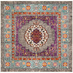 Safavieh Monaco 246 Rug, MNC246 - VIOLET / LIGHT BLUE