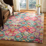 Safavieh Monaco 248 Rug, MNC248 - GREY / FUCHSIA