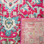 Safavieh Monaco 250 Rug, MNC250 - FUCHSIA / LIGHT BLUE