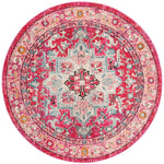 Safavieh Monaco 250 Rug, MNC250 - FUCHSIA / LIGHT BLUE