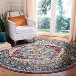 Safavieh Monaco 251 Rug, MNC251 - VIOLET / LIGHT BLUE