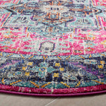 Safavieh Monaco 253 Rug, MNC253 - FUCHSIA / GREY