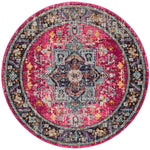 Safavieh Monaco 253 Rug, MNC253 - FUCHSIA / GREY