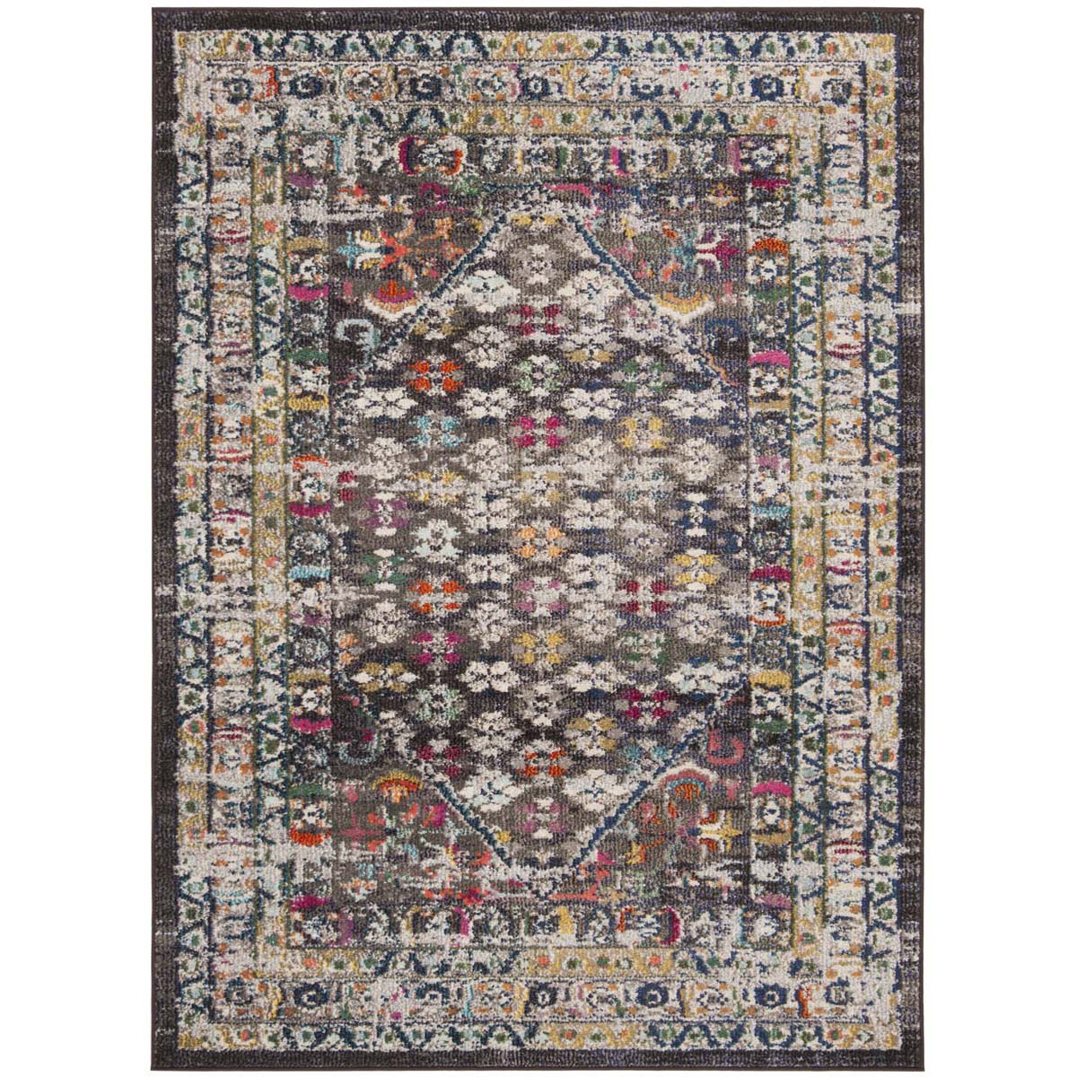 Safavieh Monaco 255 Rug, MNC255 - Brown / Grey