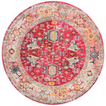 Safavieh Monaco 256 Rug, MNC256 - FUCHSIA / LIGHT GREY