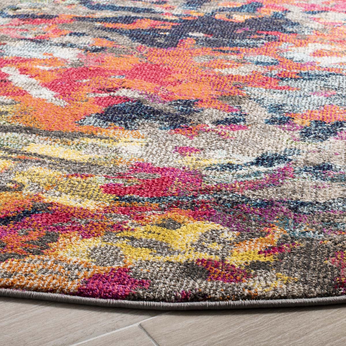 Safavieh Monaco 258 Rug, MNC258 - BLUE / ORANGE