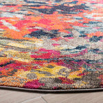 Safavieh Monaco 258 Rug, MNC258 - BLUE / ORANGE