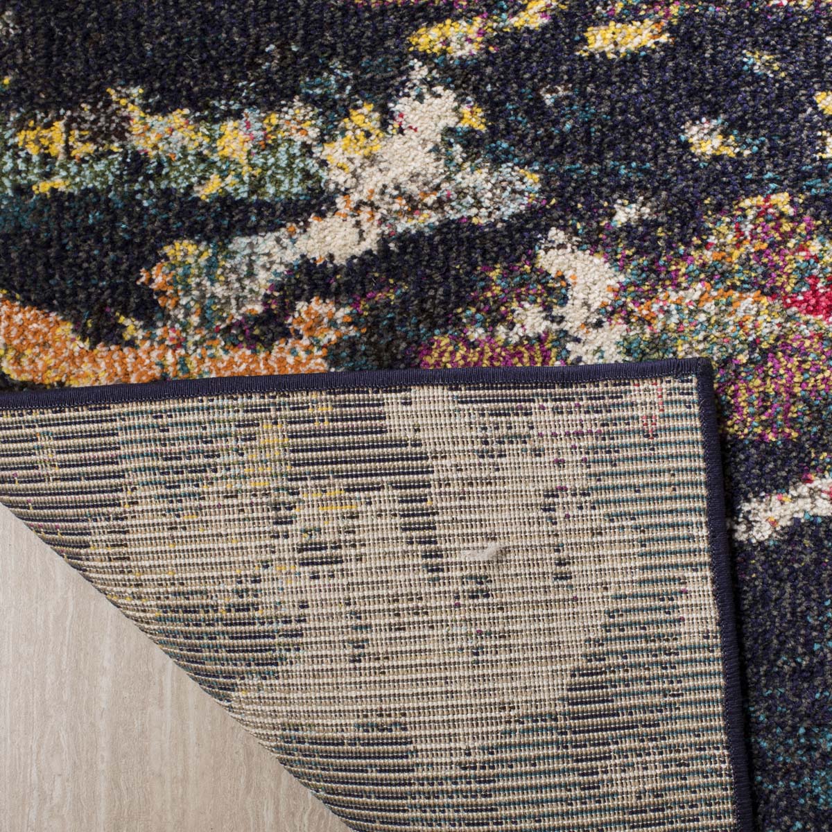 Safavieh Monaco 260 Rug, MNC260 - BROWN / TEAL