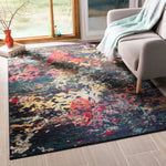Safavieh Monaco 260 Rug, MNC260 - BROWN / TEAL