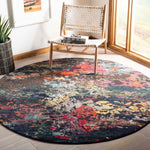 Safavieh Monaco 260 Rug, MNC260 - BROWN / TEAL